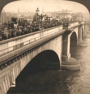 London Bridge, London, England, 1901
