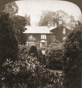 Rydal Mount, William Wordsworths Haus, Lake District, England, 1903 von Works and Sun Sculpture Studios