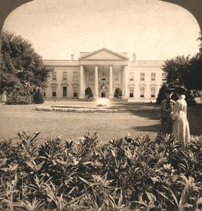 Das Weiße Haus, Washington D.C., 1908 von Works and Sun Sculpture Studios