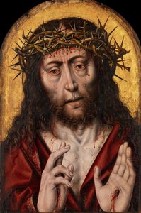 Der Schmerzensmann, ca. 1525 von Workshop of Aelbert Bouts