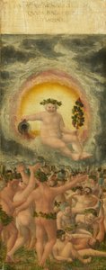 Die Herrschaft des Bacchus [linkes Panel]