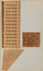 Seite aus einem Sammelalbum mit Zeichnungen und mehreren Drucken der Architektur, ca. 1800-1850 von Workshop of Charles Percier, Workshop of Pierre