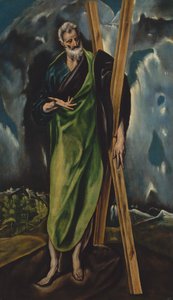 Saint Andrew, ca. 1610 von Workshop of El Greco