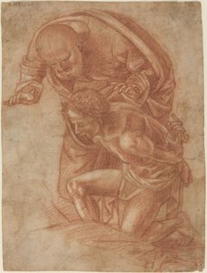 Das Opfer Isaaks von Workshop of Luca Signorelli