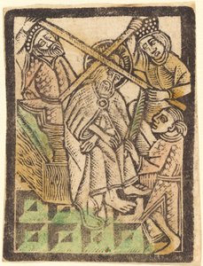 Christus mit der Dornenkrone von Workshop of Master of the Aachen Madonna