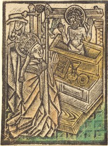 Heiliger Gregor von Workshop of Master of the Aachen Madonna