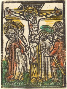 Die Kreuzigung von Workshop of Master of the Aachen Madonna