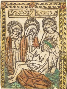 Die Beweinung von Workshop of Master of the Borders with