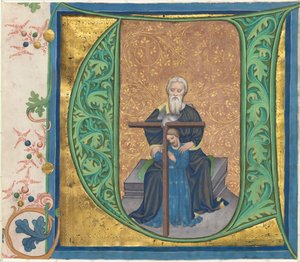 Die Dreifaltigkeit von Workshop of Master of the Gerona Martyrology