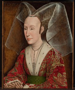 Porträt von Isabella von Portugal von Workshop of Rogier van der Weyden