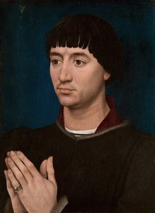 Porträt von Jean Gros von Workshop of Rogier van der Weyden