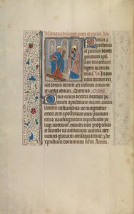 Die Heiligen Petrus und Paulus von Workshop of Willem Vrelant