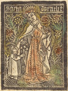 Heilige Dorothea, 1460-1480 von Workshop of the Master of the