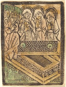 Die drei Marien am Grab, 1470-1480 von Workshop of the Master of the