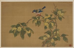 Vogel und Frucht von Wu Zhang