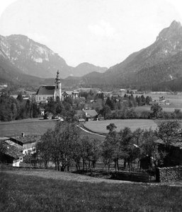Bad Reichenhall und Großgmain, Deutschland und Österreich, um 1900 von Wurthle and Sons