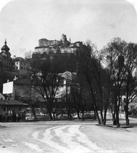 Festung Hohensalzburg, Salzburg, Österreich, ca. 1900er Jahre von Wurthle and Sons