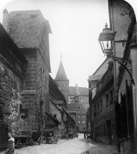 Das Tiergärtnertor, Nürnberg, Deutschland, ca. 1900er Jahre von Wurthle and Sons