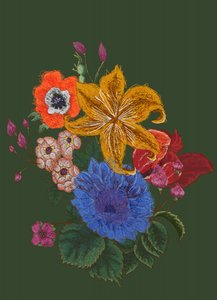 Lebhaftes Blumenbouquet