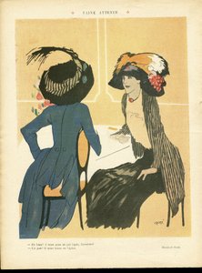 Illustration von Xavier Gose in Le Lire
