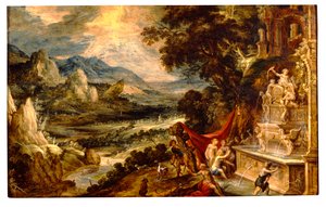 Landschaft mit Diana und Actaeon