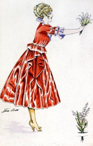 Das Maiglöckchen für Glück, ca. 1930 (Postkarte)