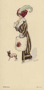 Wintermode 1910-1911 von Xavier Sager