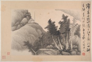 Landschaften mit Gedichten von Xian Gong