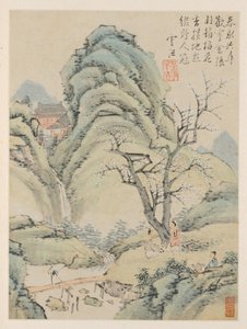 Album der saisonalen Landschaften, Blatt A