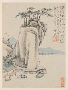 Album der saisonalen Landschaften, Blatt G von Xiao Yuncong