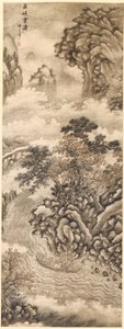 Wolken und Wellen in der Wu-Schlucht von Xie Shichen