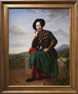 Frau Bru, Kantiniere im 7. Husarenregiment von Y. H.