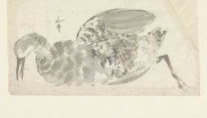 Toter Wasservogel von Yamamoto Shinryo Baiitsu (possibly)