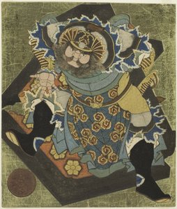 Fan Kuai, aus der Serie "Drei gebrochene Tore" von Yashima Gakutei