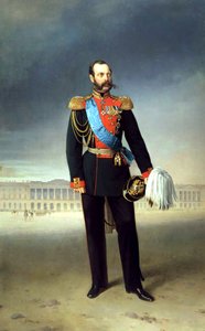 Porträt von Kaiser Alexander II, 1818-1881, 1875 von Yegor Bottman