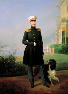 Porträt von Kaiser Nikolaus I von Yegor Bottman