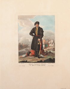 Der Saporoger Kosakenoffizier von Yegor Karneyev