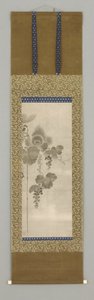 Weinrebe mit Eichhörnchen von Yogetsu Yogetsu