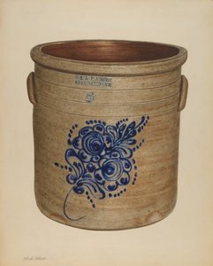 Krug, wahrscheinlich 1938 von Yolande Delasser