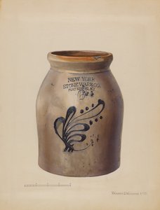 Gefäß, ca. 1936 von Yolande Delasser