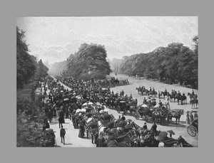 Die Fahrt und Rotten Row, Hyde Park, ca. 1900