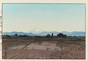 Fuji von Musashino von Yoshida Hiroshi