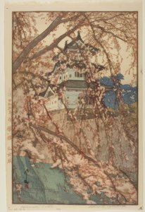 Hirosaki-Schloss, aus der Serie "Acht Ansichten der Kirschblüten"
