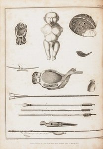 Illustration aus Eine Reise um die Welt in den Jahren 1803-06, auf dem Schiff Neva, 1814