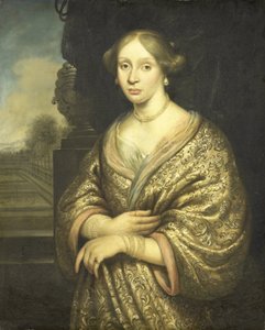 Porträt von Petronella van der Burcht (1657-1682) von Zacharias Blijhooft
