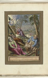 Christus im Garten Gethsemane. Passion Christi