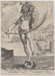 Fortuna, aus Tugenden und Laster, 1596-97