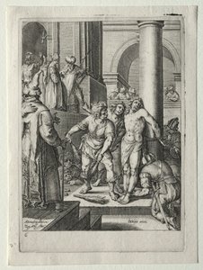 Passionsreihe: Geißelung Christi von Zacharias Dolendo