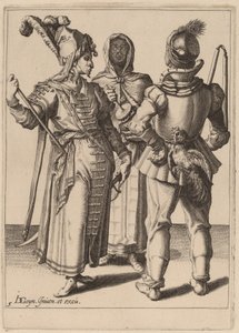 Ein Grandee, ein Bauer und eine verschleierte Frau