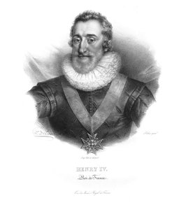 König Heinrich IV. von Frankreich, um 1820er